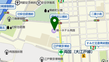 東天紅 第一ホテル両国店の地図画像