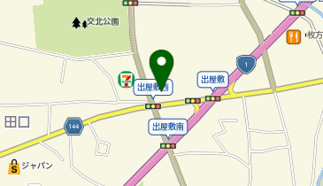 河童ラーメン本舗 枚方店の地図画像