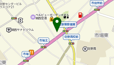 河童ラーメン本舗 泉佐野店の地図画像