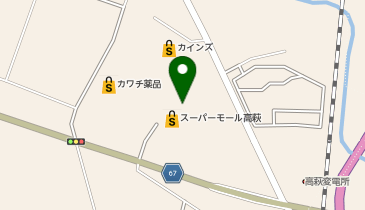 ちよだ鮨 ベイシア高萩店の地図画像
