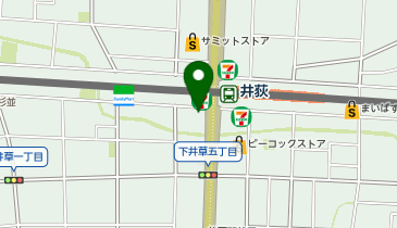 ちよだ鮨 井荻店の地図画像