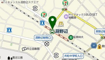 ちよだ鮨 淵野辺店の地図画像