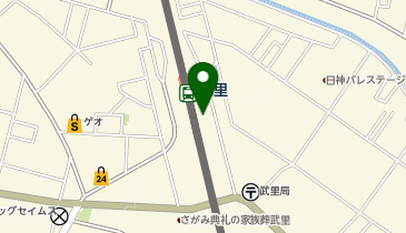 ちよだ鮨 武里店の地図画像