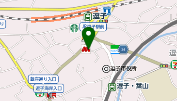 ちよだ鮨 逗子店の地図画像