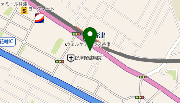 ちよだ鮨 谷津店の地図画像
