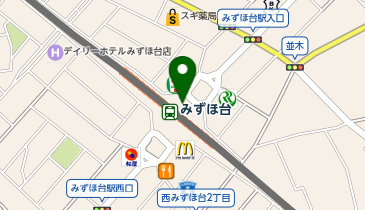 ちよだ鮨 みずほ台東店の地図画像