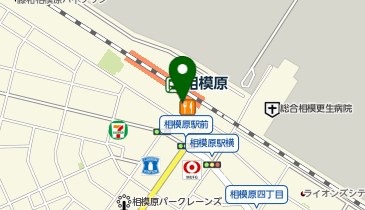 ちよだ鮨 セレオ相模原店の地図画像