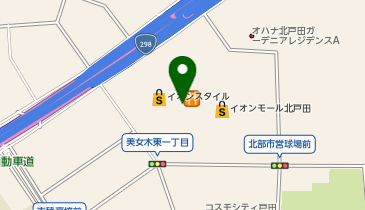 ちよだ鮨 イオンモール北戸田店の地図画像