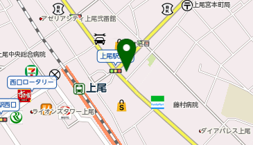 アイメガネ上尾東口駅前店の地図画像