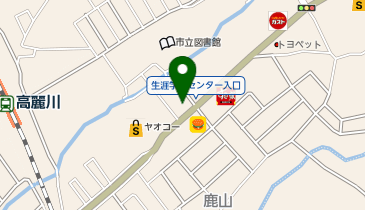 アイメガネ日高店の地図画像