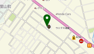 アイメガネ鴻巣ウニクス店の地図画像