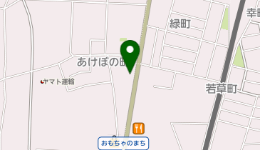 アイメガネおもちゃのまち西口店の地図画像