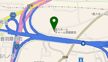 チャーム 京都音羽の地図画像