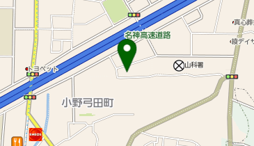 チャーム 京都山科の地図画像