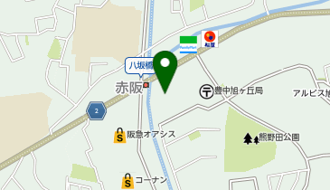 チャームヒルズ 豊中旭ケ丘の地図画像