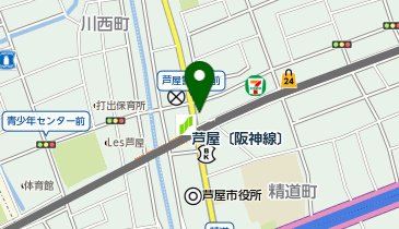 JIB 芦屋の地図画像