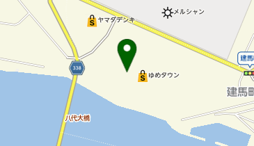 ひので家 ゆめタウン 八代の地図画像