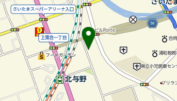 ふりそで工房 さいたま新都心店の地図画像