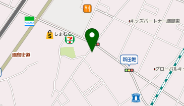 ミアヘルサ保育園ひびき 綱島の地図画像