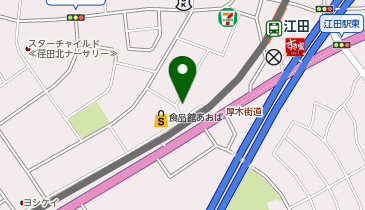ミアヘルサ保育園ひびき 江田の地図画像