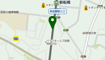 ミアヘルサ保育園ひびき 新船橋の地図画像