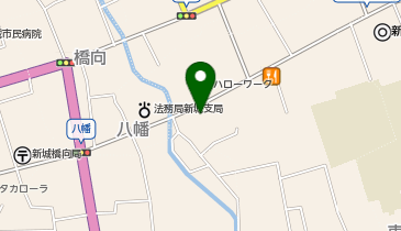 ヤマノ 新城ショップの地図画像