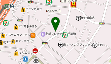 美容室My jStyle by Yamano 柏店の地図画像