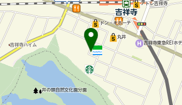 ニューヨークジョー 吉祥寺店の地図画像