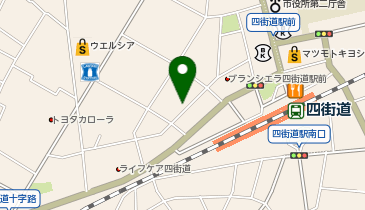 美容室My jStyle by Yamano 四街道店の地図画像
