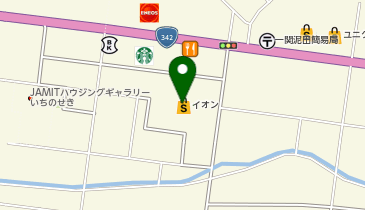 すずのき 一関店の地図画像