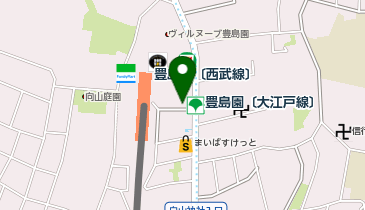 ヤマノ練馬ショップの地図画像
