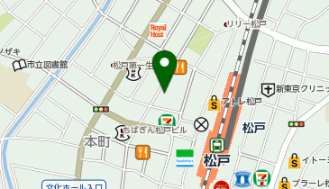 美容室My jStyle by Yamano 松戸西口店の地図画像