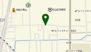 ヤマノ松山ショップの地図画像