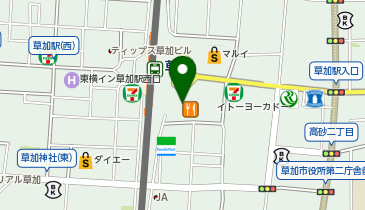 東京きもの愛 草加店の地図画像