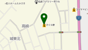 すずのき 弘前店の地図画像