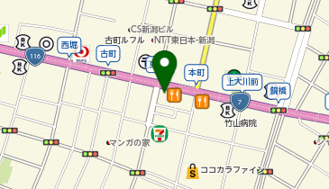 美容室My jStyle by Yamano 新潟東堀店の地図画像