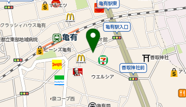 美容室My jStyle by Yamano 亀有駅前店の地図画像