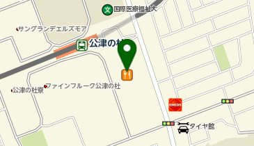 かのこ成田店の地図画像
