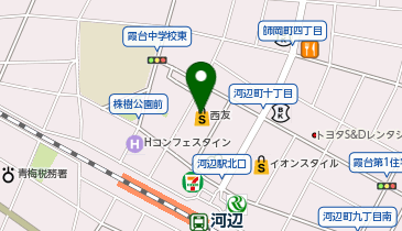 Kimono Shop あいこ 河辺店 【6/27閉店】の地図画像