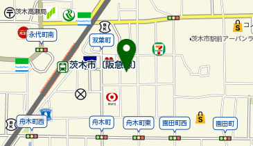 美容室My jStyle by Yamano 茨木店の地図画像