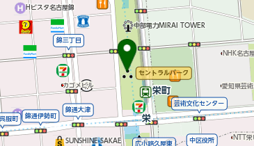 ゴー!ゴー!古着 セントラルパーク店の地図画像