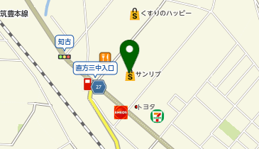 ユーハイム 井筒屋直方ショップの地図画像
