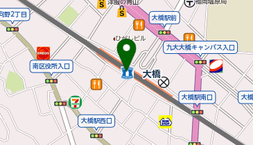 ユーハイム レイリア大橋店の地図画像