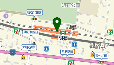 ユーハイム ピオレ明石店の地図画像
