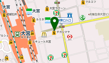 ユーハイム 高島屋大宮店の地図画像