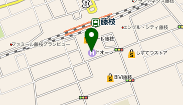 ユーハイム エムアイプラザ藤枝の地図画像