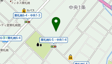 ユーハイム 白石店の地図画像