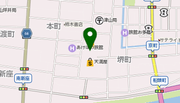 ユーハイム 天満屋津山店の地図画像