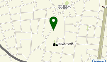カプリ羽根木の地図画像