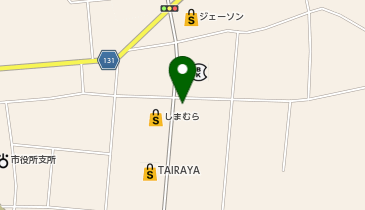 ウォッシュメイト 明野海老ケ島店の地図画像